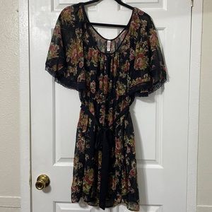 ‼️SOLD‼️ Xhilaration | Sheer Floral Dress